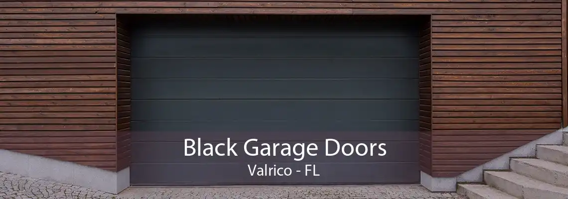 Black Garage Doors Valrico - FL