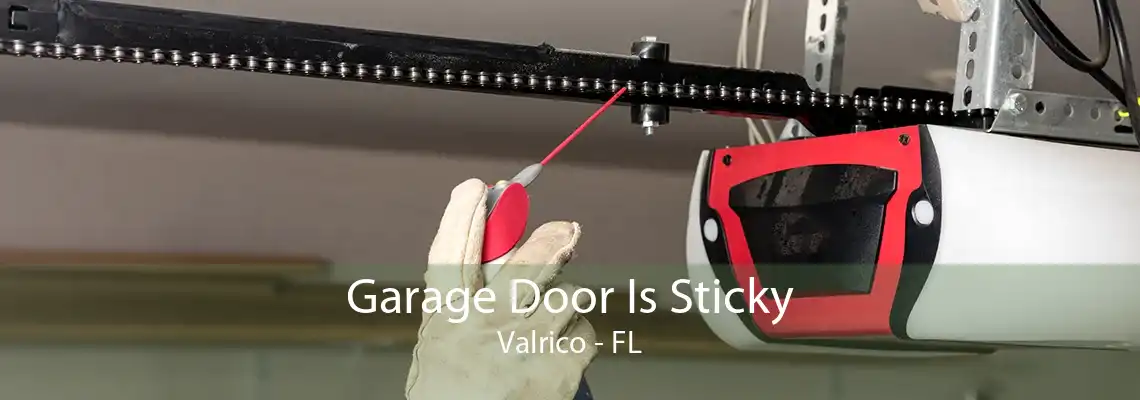 Garage Door Is Sticky Valrico - FL