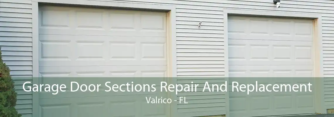 Garage Door Sections Repair And Replacement Valrico - FL