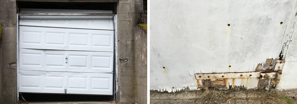 Rotten Commercial Garage Door Repair in Valrico, FL