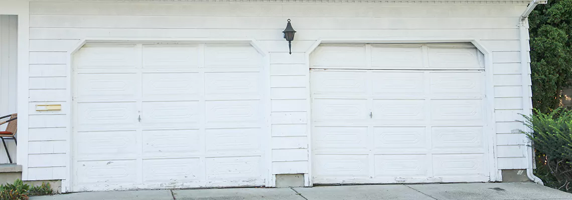 Roller Garage Door Dropped Down Replacement in Valrico, FL